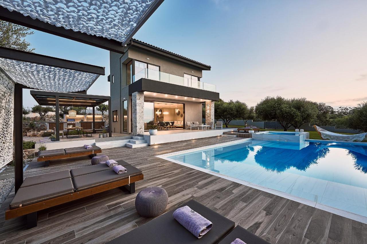 Villa Carpos Chania  Buitenkant foto
