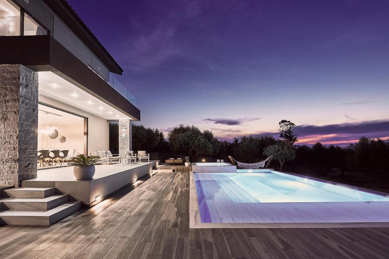 Villa Carpos Chania  Buitenkant foto