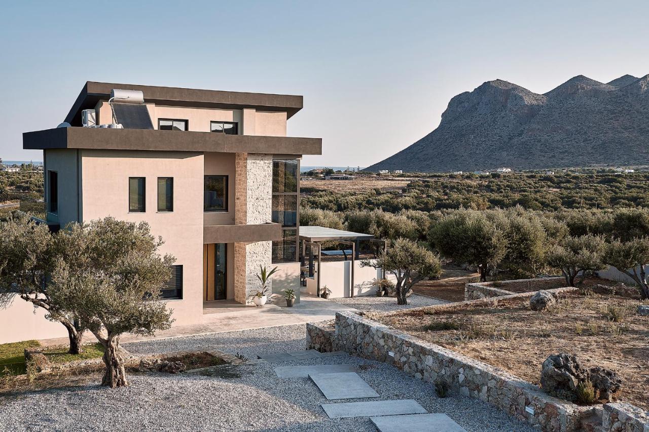Villa Carpos Chania  Buitenkant foto